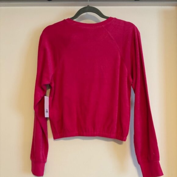 NWT Juicy Couture A Gogo Microterry Logo Pullover Size SMALL - Picture 4 of 7
